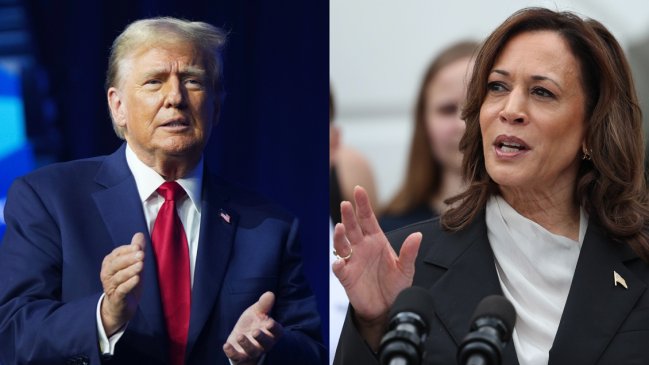 Trump y Harris están casi empatados, según encuesta del New York Times