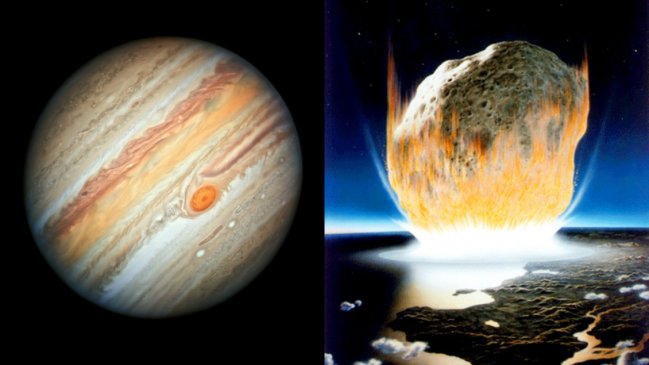 El asteroide que extinguió a los dinosaurios salió de la órbita de Júpiter