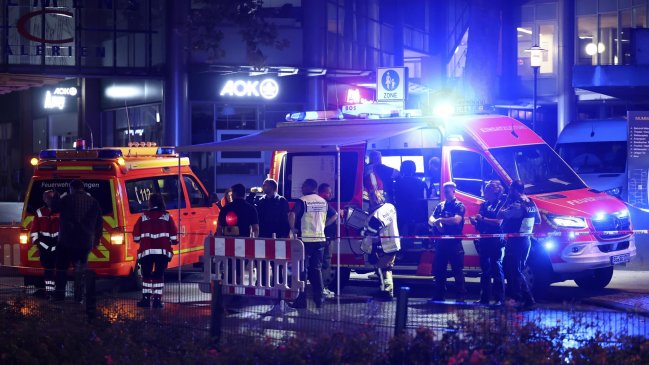 Ataque con cuchillo deja varios muertos y heridos en festival alemán