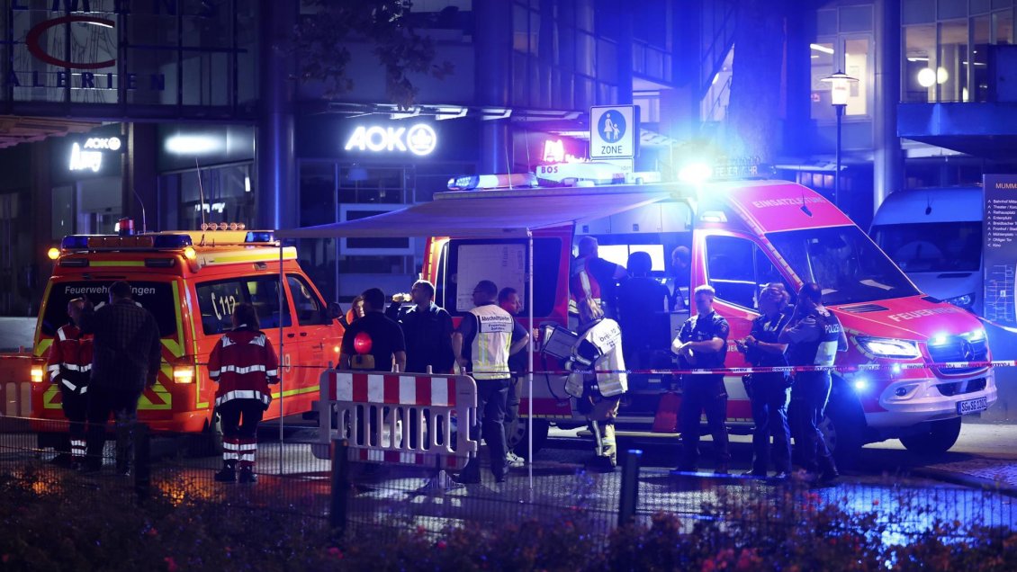 Ataque con cuchillo deja varios muertos y heridos en festival alemán
