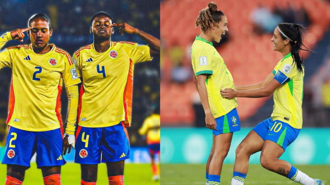 Colombia y Brasil celebraron triunfos en el inicio del mundial femenino sub 20
