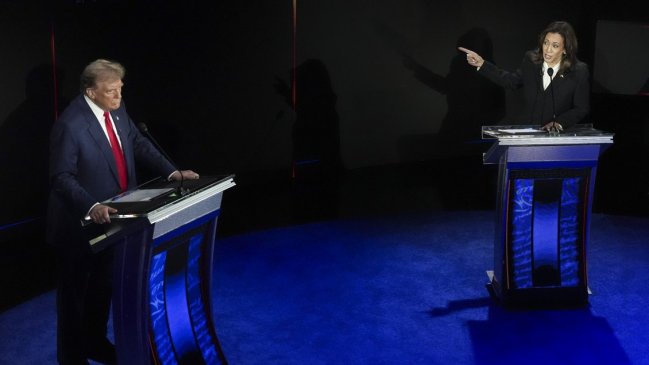 Migración, aborto y economía marcaron debate Trump-Harris