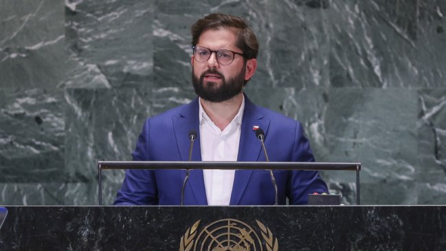 Boric criticó duramente a EEUU, Rusia y el derecho de veto en la ONU