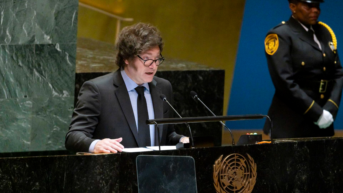 Milei en la ONU: Argentina abandonará la neutralidad y luchará en defensa de la libertad