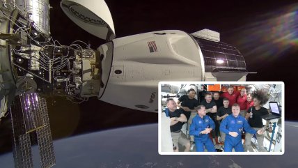   Llegó a la Estación Espacial Internacional la misión que traerá de regreso a los astronautas varados en el espacio 