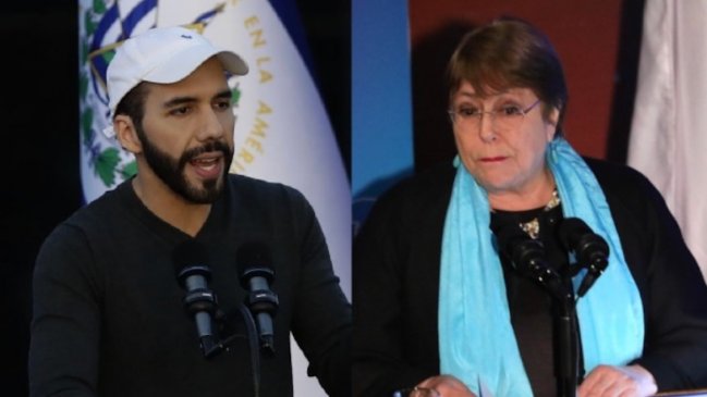 Bukele arremete contra Bachelet por su mirada sobre DDHH en El Salvador