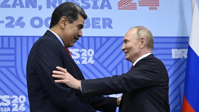 Putin recibió a Maduro, 