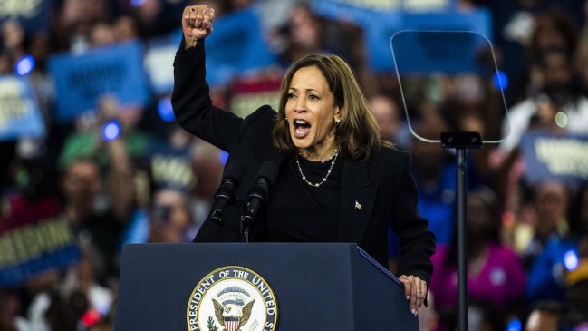 Kamala Harris visitó tres estados clave y animó a los jóvenes a votar: 