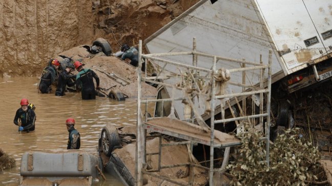 El Gobierno español eleva a 211 los fallecidos por el temporal en Valencia