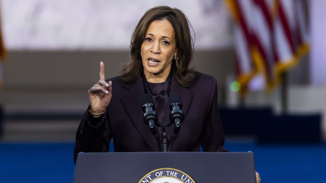 Harris: El resultado de la elección no es el que quisimos, pero la luz volverá a EEUU