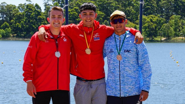 El Team Chile de Canotaje ganó 14 medallas este viernes en Montevideo