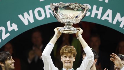   Italia festejó y levantó la tercera Copa Davis de su historia en Málaga 