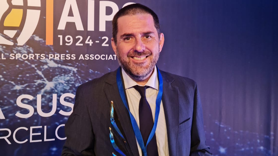 Cristián Arcos obtuvo el Premio Nacional de Periodismo Deportivo 2024