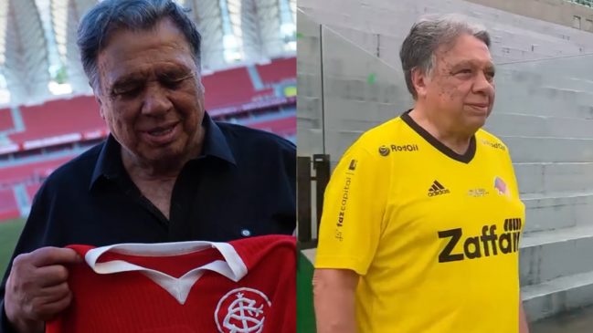 Elías Figueroa recibió homenaje de leyenda y volvió a las canchas en Brasil