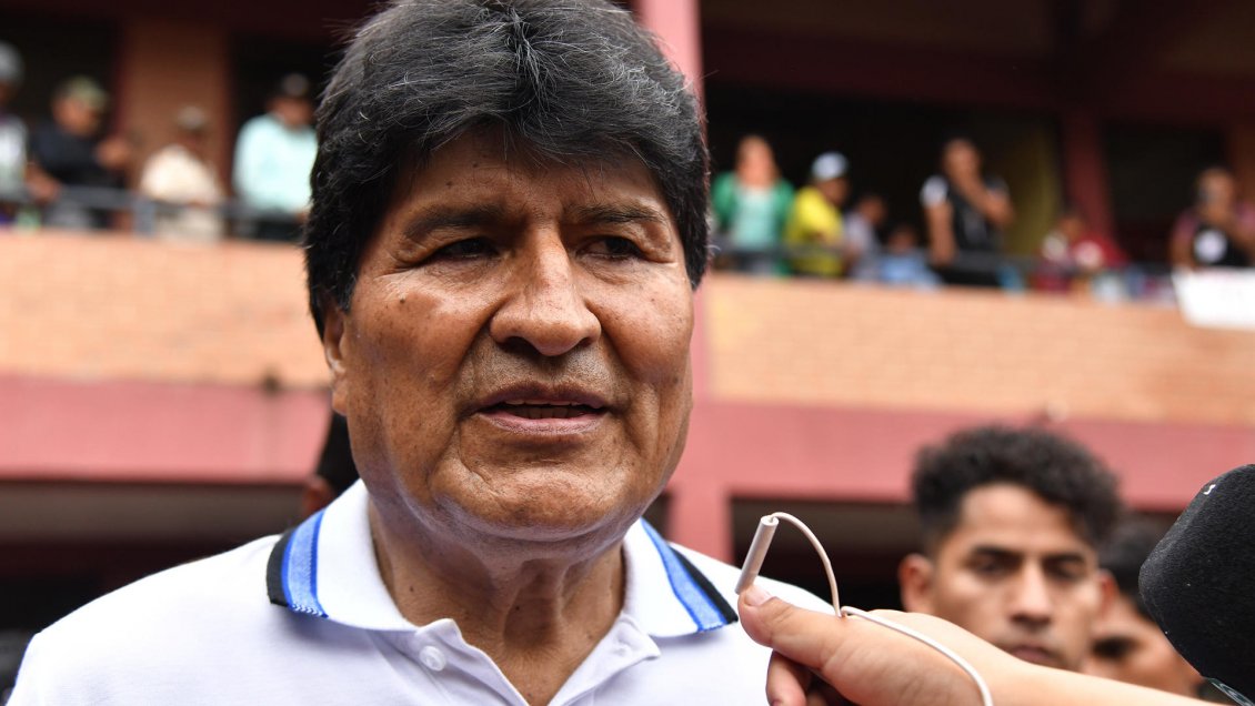 Evo Morales se declaró víctima de una Evo Morales se declaró víctima de una