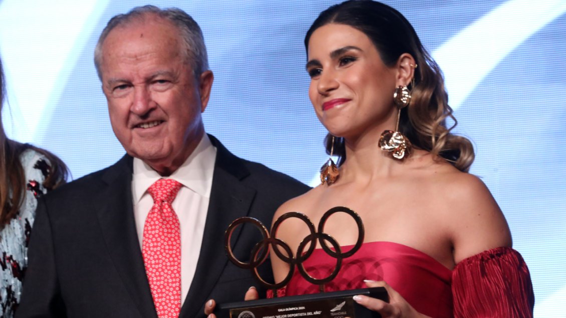 Gala Olímpica: Francisca Crovetto triunfó como la mejor deportista del 2024