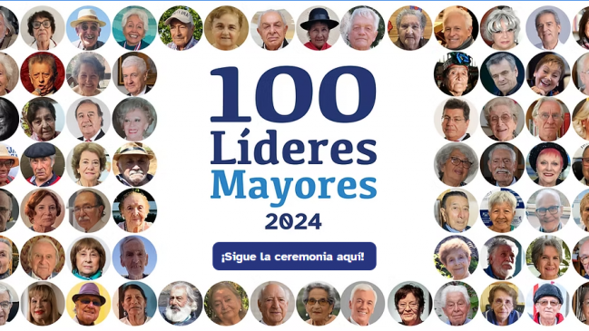Sergio Campos y Alberto van Klaveren recibieron reconocimiento de 100 Líderes Mayores