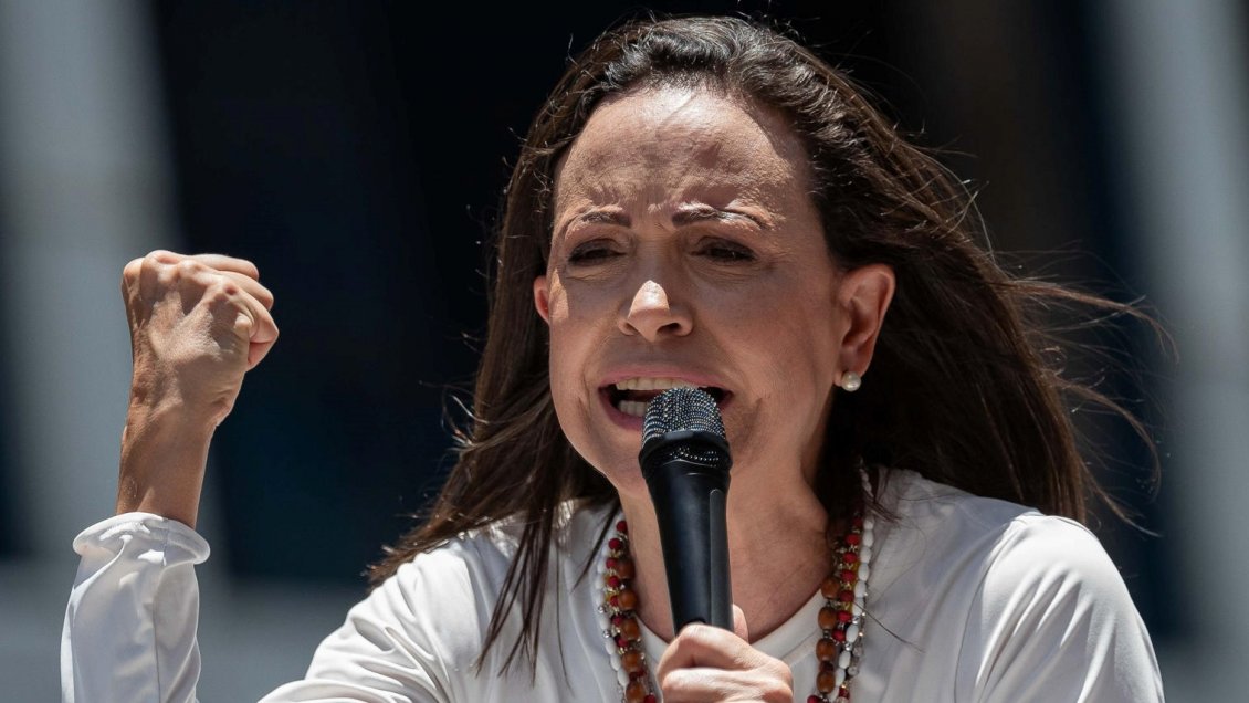 Machado: El régimen de Maduro 