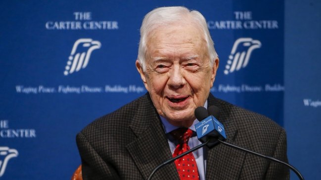 Falleció expresidente de EEUU Jimmy Carter a los 100 años