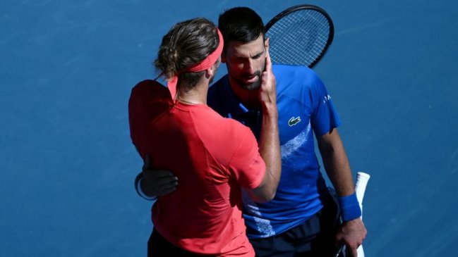 Zverev lamentó las pifias a Djokovic