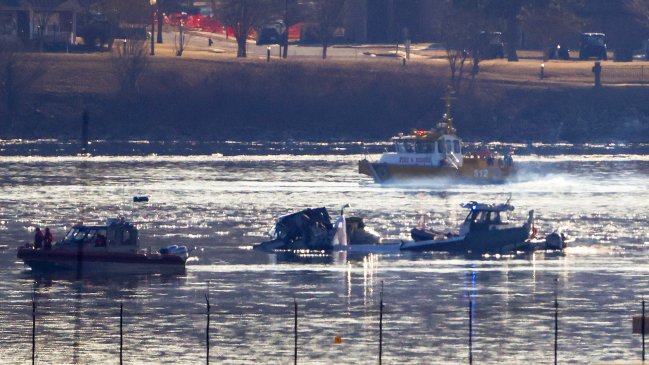 Accidente aéreo en Washington es el peor de la aviación estadounidense desde 2009
