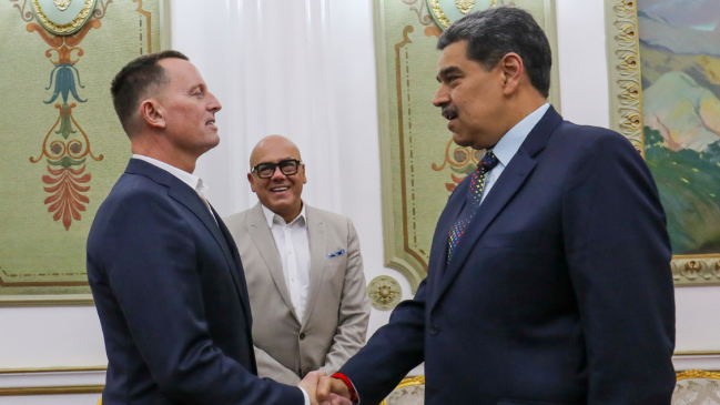 Maduro recibió a enviado especial de Trump y planteó 