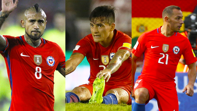 Así fue la última vez que Vidal, Aránguiz y Díaz jugaron juntos en La Roja