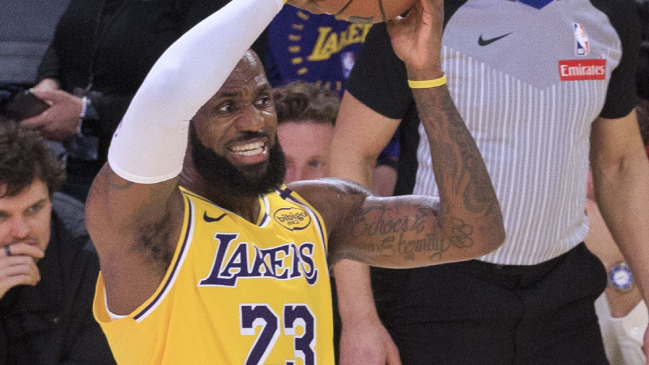 LeBron James será baja en los Lakers por una lesión en la ingle