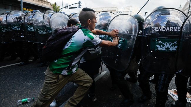 Milei defendió represión a protesta pro jubilados: 