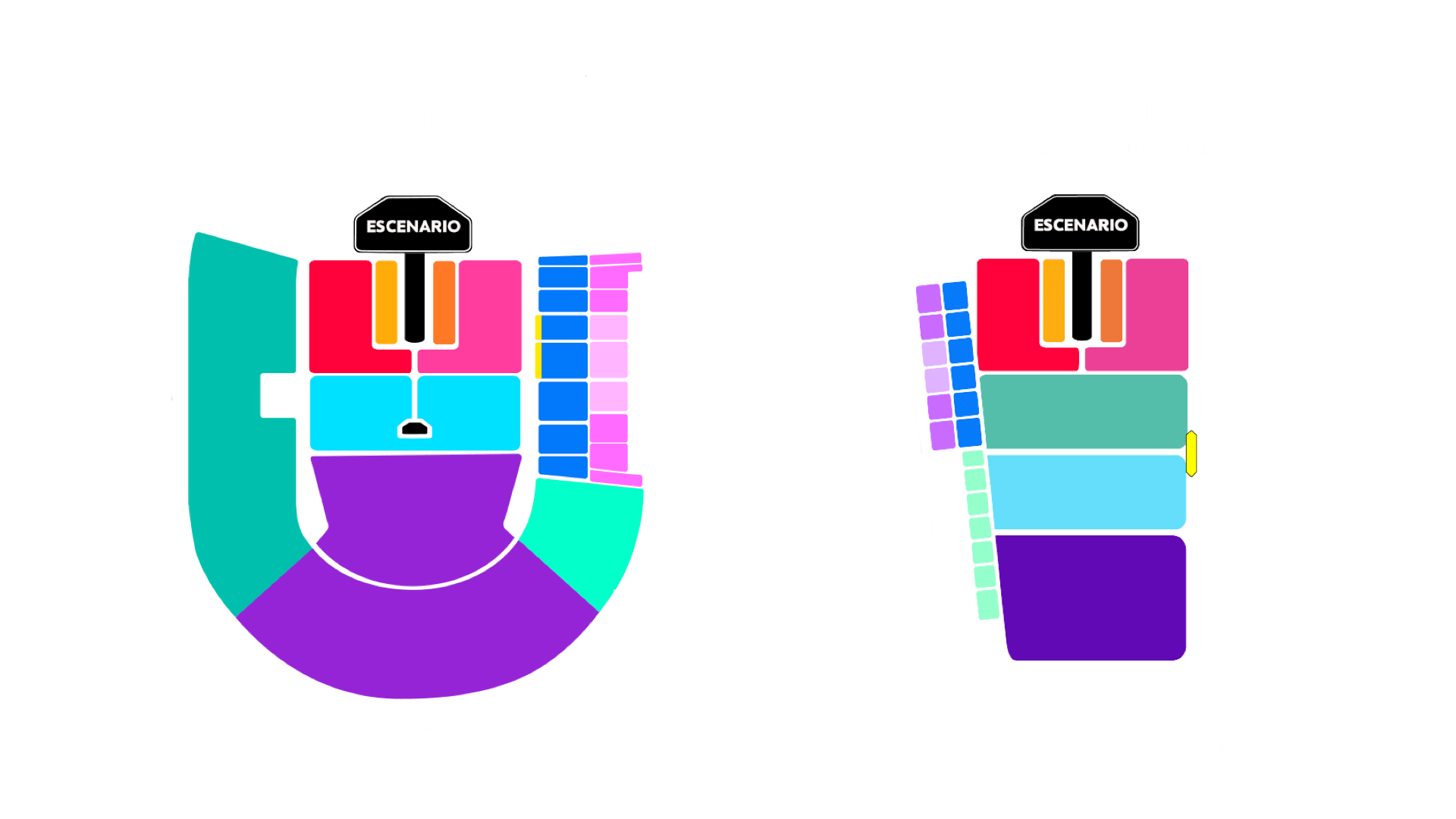 Mapa de Shakira en Chile