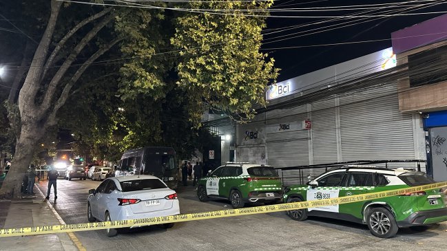 Descubren túnel que llega a sucursal bancaria en San Bernardo