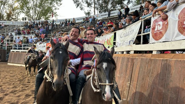 García y Parra ganaron en San Carlos y clasificaron a la final del Campeonato Nacional de Rodeo