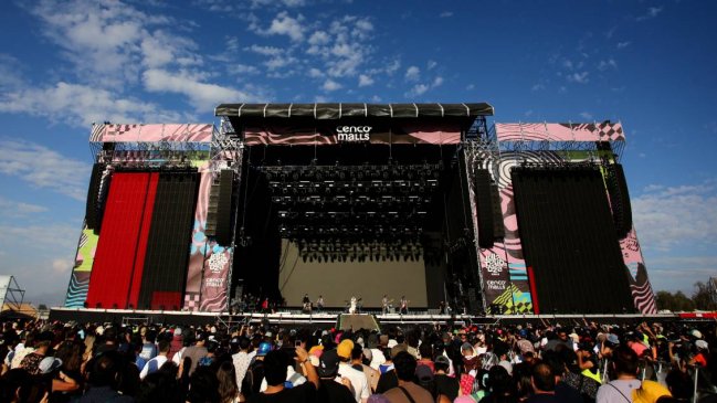 Lollapalooza Chile 2025: Horarios y artistas de hoy domingo 23