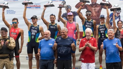   Diego Moya se quedó con la plata en el Sesc Triathlon en Brasil 