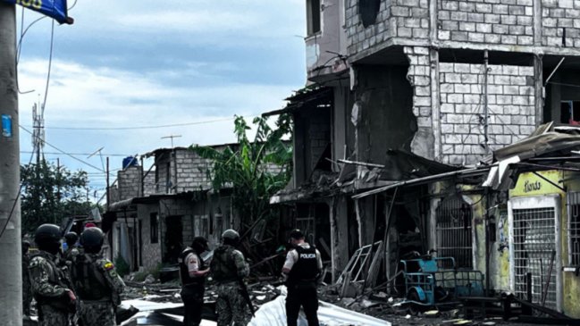 Ecuador: Cuarto ataque explosivo de la semana deja dos heridos y siete casas destruidas