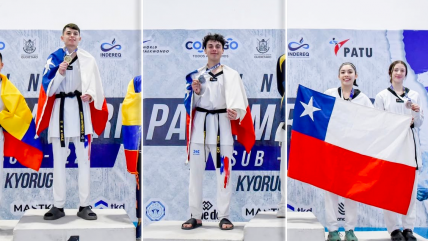   Team Chile de Taekwondo sub 22 brilló con tres medallas en el Final Pan Am Series de México 