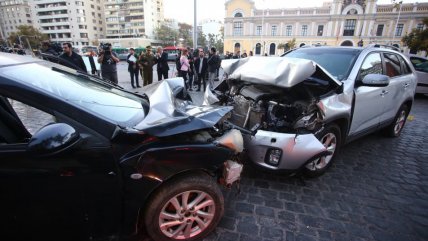   Autoridades efectuaron intervención urbana para concientizar sobre conducción segura 