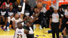 Los Timberwolves dieron un duro primer golpe a los Lakers en los play-offs