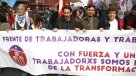 Masiva concurrencia en marcha de la CUT por el Día del Trabajador