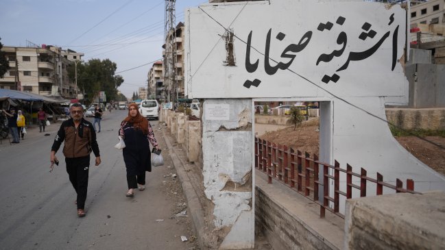 Siria condenó bombardeo israelí cerca del palacio presidencial