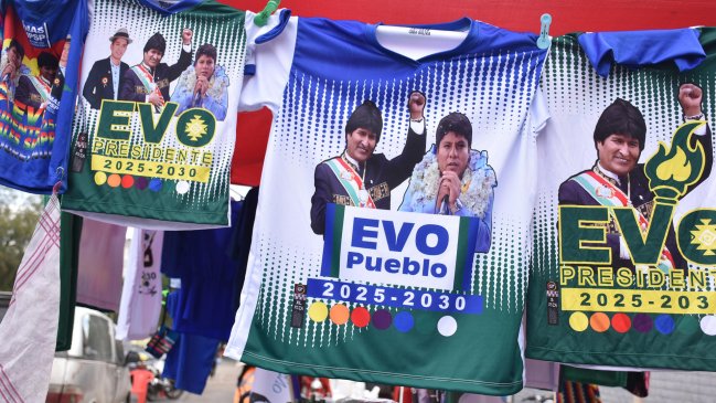Evo Morales criticó candidatura del presidente del Senado: 