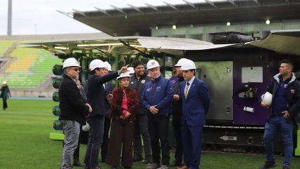   Autoridades visitaron trabajos en el 