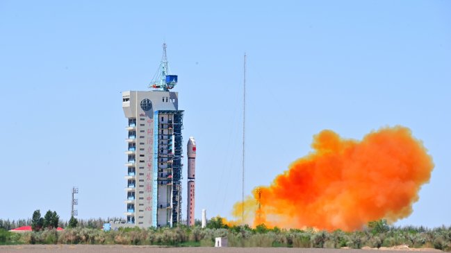 China lanzó constelación de satélites de computación espacial