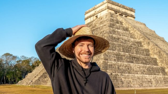 Critican a MrBeast por ingresar a zonas arqueológicas de México: Gobierno lo demandó