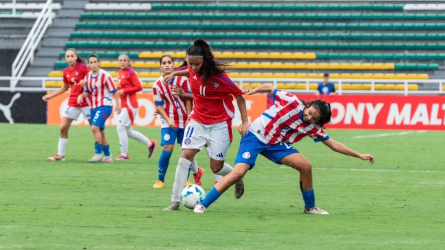 La Roja empató con Paraguay y sigue complicada en el hexagonal del Sudamericano Femenino Sub 17