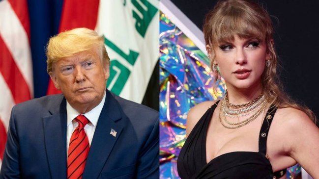 Trump vuelve a arremeter contra Taylor Swift: 