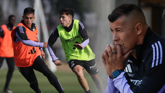 Jorge Almirón probó dos equipos para el duelo de Colo Colo ante Ñublense