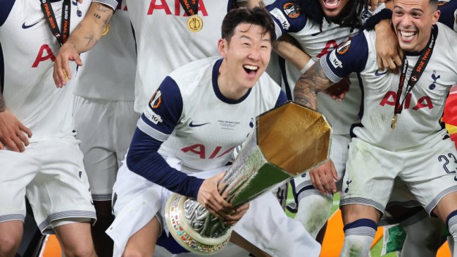 Son Heung-min alcanzó su primer título de clubes con la Europa League