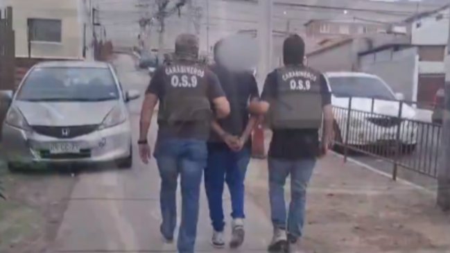 Arica: Carabineros detuvo a presunto miembro de la banda de origen peruano 
