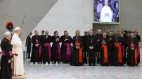 León XIV se reunió por primera vez con la Curia romana